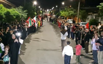بدرقه نمادین قائد شهید امت در ملکشاهی