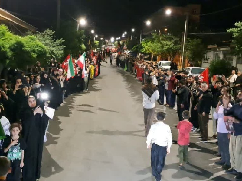 بدرقه نمادین قائد شهید امت در ملکشاهی