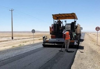 آغاز روکش آسفالت محور مهران–دهلران
