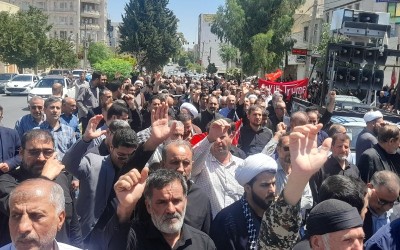 حضور پرشور ایلامی‌ها در راهپیمایی خونخواهی رهبر شهید