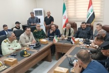 برگزاری نشست ستاد مرکزی اربعین در مرز زرباطیه