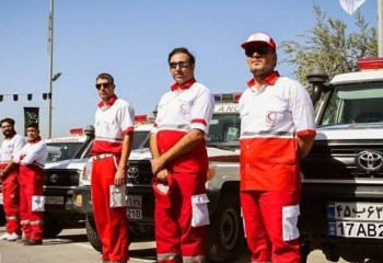 اعزام ۳۰۰ نیروی عملیاتی هلال‌احمر از مرز مهران