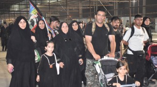 خروش بی‌پایان عاشقان اربعین در مرز مهران