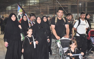 خروش بی‌پایان عاشقان اربعین در مرز مهران