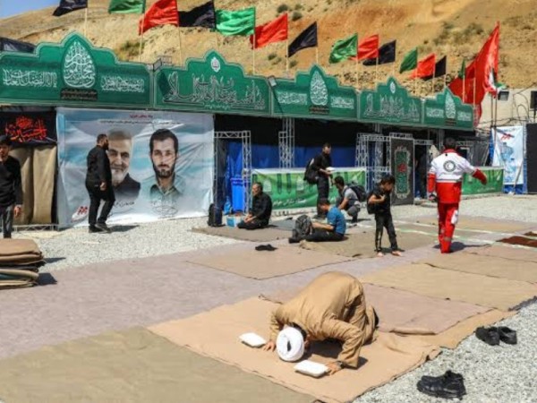 راه‌اندازی سایت ۱۰۰ چادری اسکان زائران در ایلام