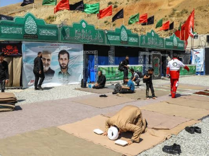 راه‌اندازی سایت ۱۰۰ چادری اسکان زائران در ایلام