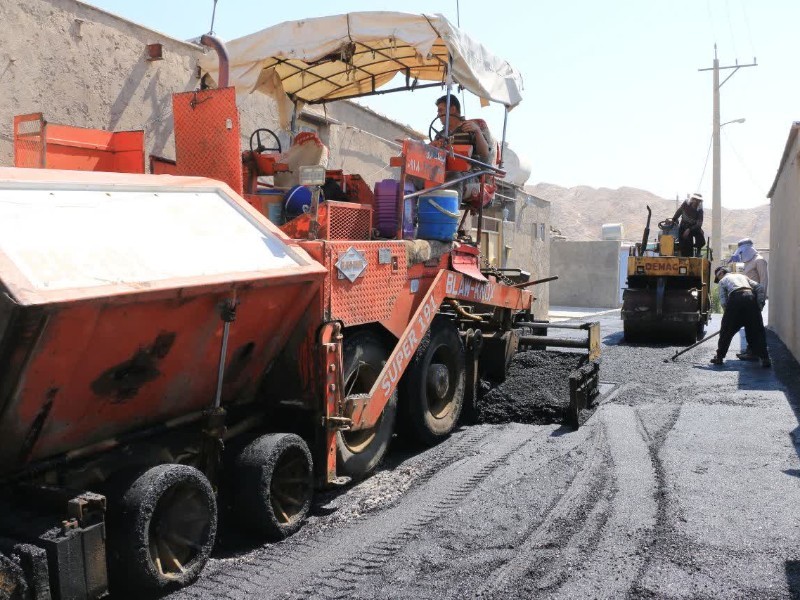 اجرای ۱۲ هزار مترمربع آسفالت در روستاهای مهران
