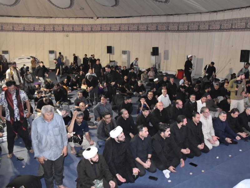 مسئولان استانی میهمان موکب فرهنگی سپاه ایلام در مهران