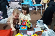 موکب مادر و کودک مهران، مأمن زائران کوچک اربعین