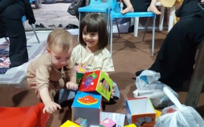موکب مادر و کودک مهران، مأمن زائران کوچک اربعین