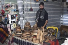 هنر دستان هنرمندان مهران در مسیر زائران اربعین
