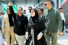 بازدید سخنگوی دولت از مرز دهلران