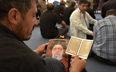 مراسم جاماندگان اربعین در مهران برگزار شد