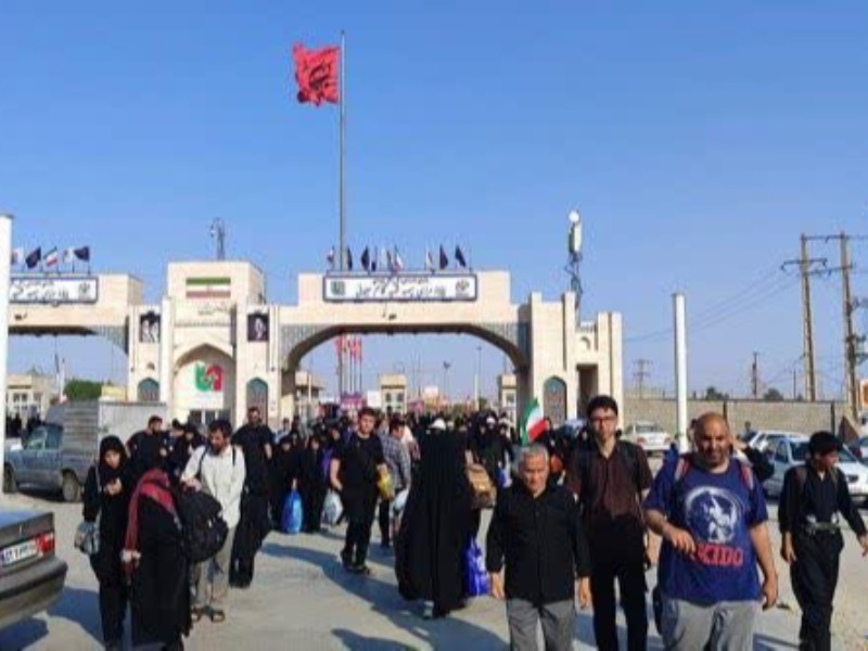 ثبت بازگشت ۴۴ هزار و ۷۹۸ زائر از مرز مهران