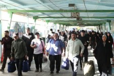 ادامه موج بازگشت زائران از مرز مهران
