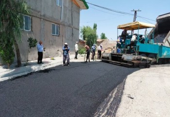یک میلیون مترمربع معابر روستایی ایلام آسفالت شد