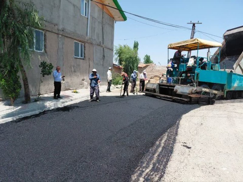 یک میلیون مترمربع معابر روستایی ایلام آسفالت شد