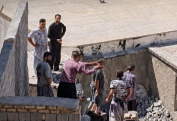 ریزش دیوار در ایلام جان دختر بچه را گرفت