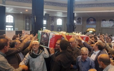 برگزاری آیین تشییع پیکر شهید عیسی‌نژاد در ایلام