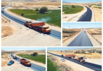 ۱۳.۵ کیلومتر از راه‌های سیروان آسفالت می‌شود