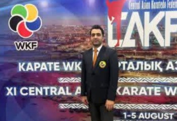 داور جهانی ایلام در آکتائو قزاقستان سوت زد