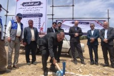 پروژه آبرسانی ۱۳۰ میلیارد ریالی آبدانان کلنگ‌زنی شد