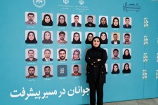 درخشش بانوی فعال فرهنگی مهران در رقابت‌های استانی