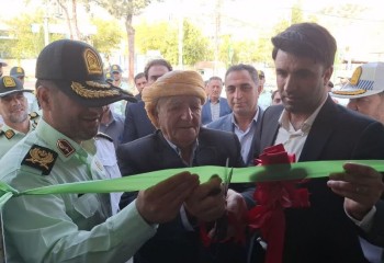 ساختمان پلیس راه ملکشاهی افتتاح شد