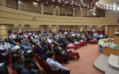 تجلیل از فرماندهان تیپ و گردان‌های شهید سلامی در ایلام