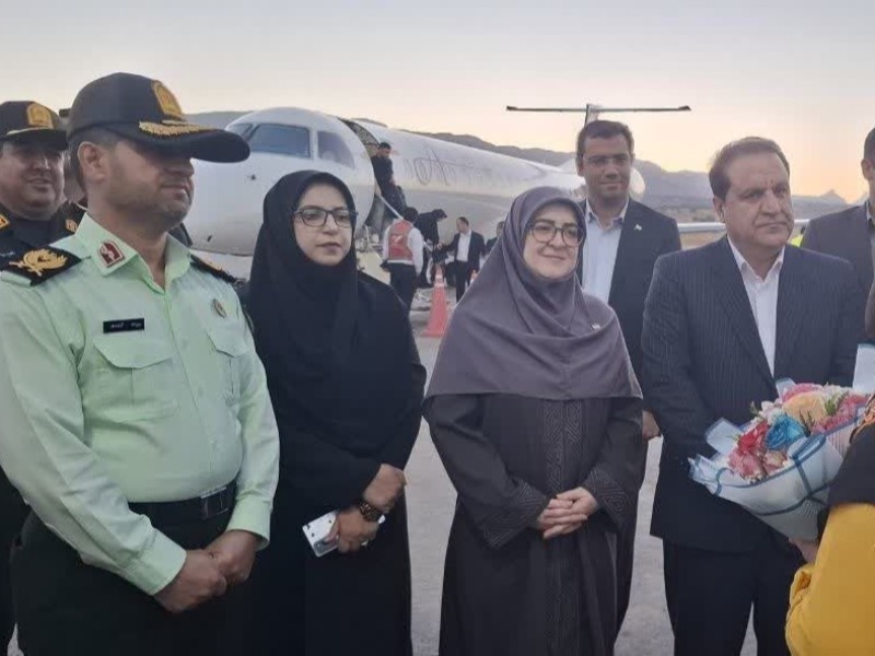 سخنگوی دولت وارد ایلام شد