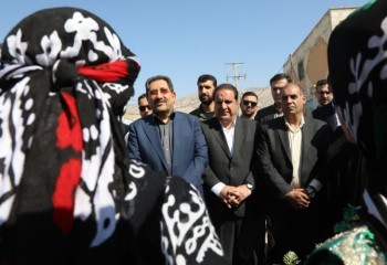 وزیر صمت وارد آبدانان شد