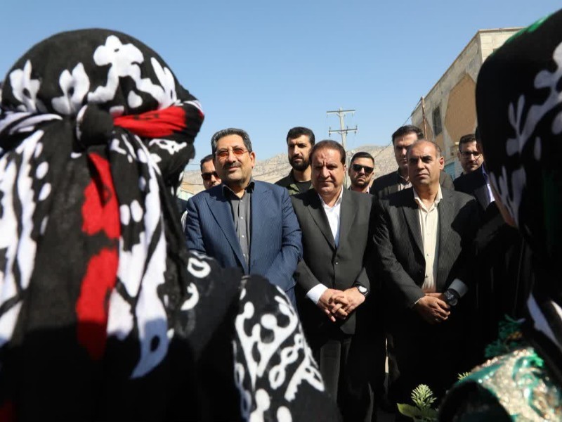 وزیر صمت وارد آبدانان شد