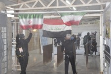 تردد زائران عتبات در پایانه مرزی مهران