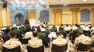 دیدار کارکنان نیروهای مسلح با امام جمعه ایلام