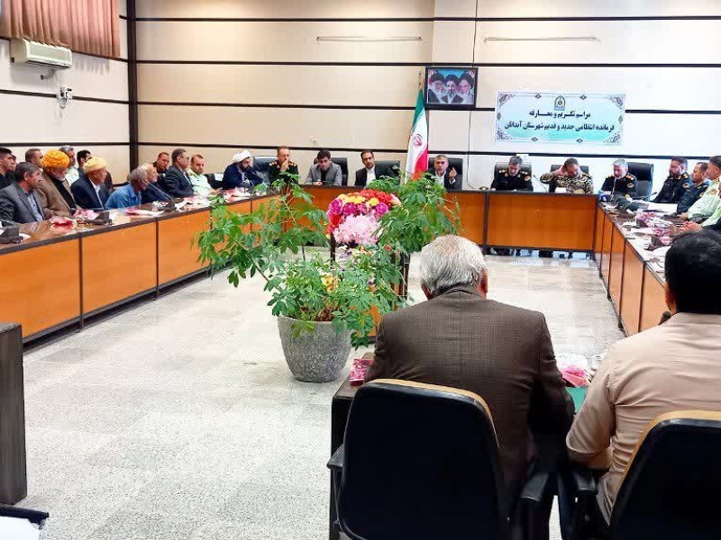فرمانده جدید انتظامی شهرستان آبدانان معرفی شد