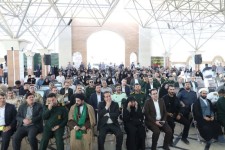 برگزاری آیین تجدید میثاق با شهدا در گلزار علی صالح(ع)