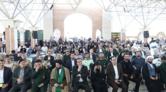 برگزاری آیین تجدید میثاق با شهدا در گلزار علی صالح(ع)