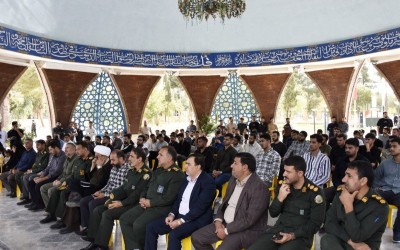 برگزاری گرامیداشت روز سرباز در گلزار شهدای ایلام