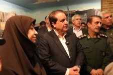 بازدید معاون رئیس‌جمهور از باغ‌موزه دفاع مقدس ایلام