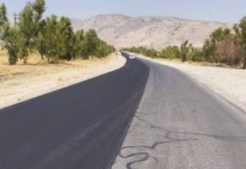 ۲۱ کیلومتر از راه‌های آبدانان روکش حفاظتی شد