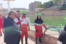 روایتی تصویری از مانور سیلاب در ایلام
