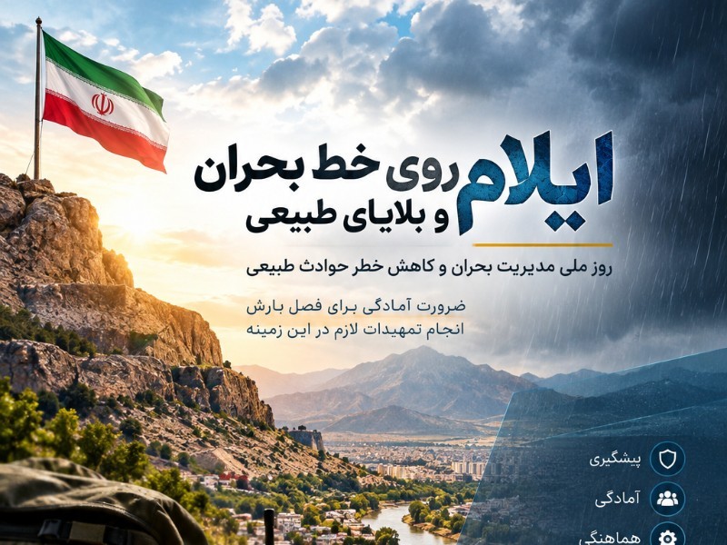 ایلام، مدیریت بحران و مخاطرات طبیعی