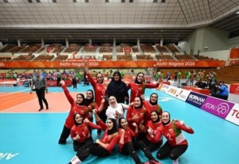 والیبال نشسته بانوان ایران فینالیست شد