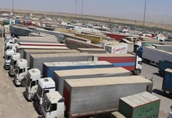 افزایش ورود کامیون‌های تجاری به  مرز مهران