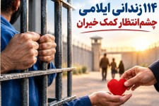 ۱۱۴ زندانی ایلامی چشم‌انتظار کمک خیران