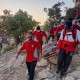 نجات مرد ۶۰ ساله در کوهستان ایوان