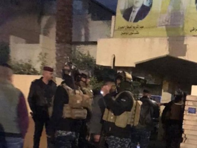حمله با نارنجک به منزل نماینده عراقی و مقر حزب رئیس پارلمان