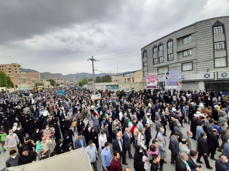 مراسم راهپیمایی روزجهانی قدس درایلام برگزار شد مراسم راهپیمایی روزجهانی قدس درایلام برگزار شد