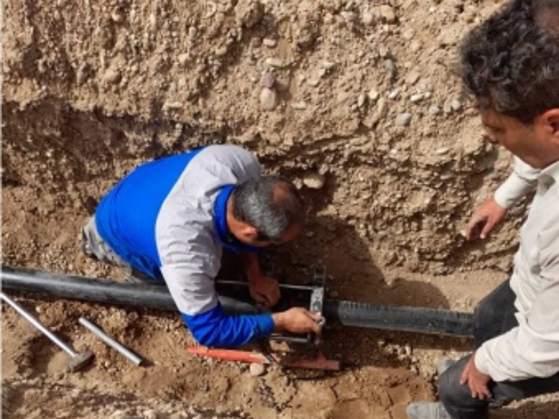 آغاز عملیات انتقال آب به روستای سیاب درویش آغاز عملیات انتقال آب به روستای سیاب درویش