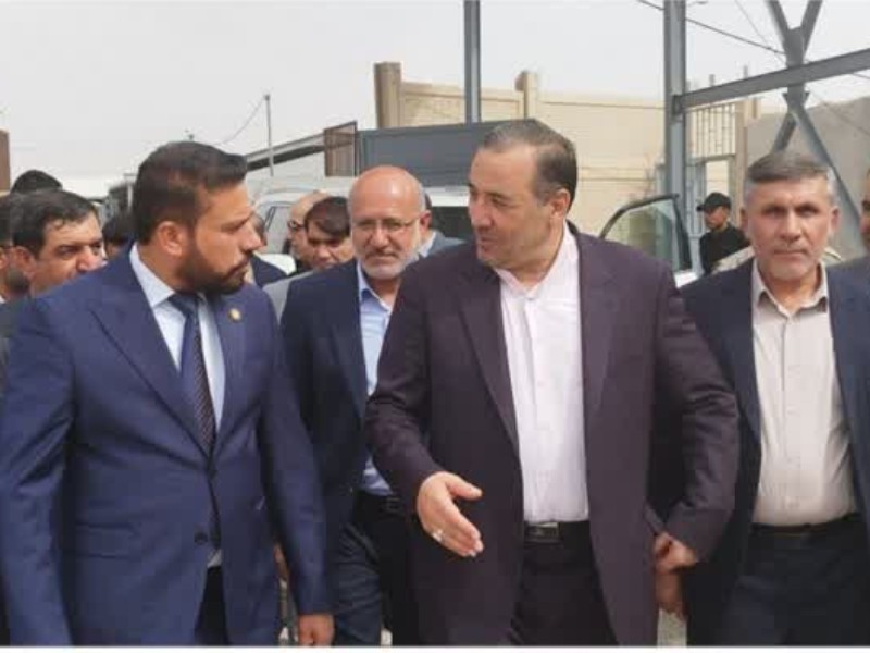 استاندار میسان عراق وارد مهران شد استاندار میسان عراق وارد مهران شد